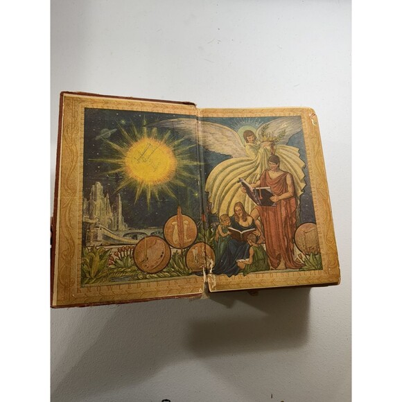 RARE Websters Encyclopedic Dictionary Hardcover 1944 Consolidated Book VTG - Picture 11 of 16